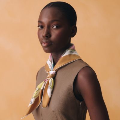 レディス, スカーフ、ショール＆マフラー, スカーフ＆シルク